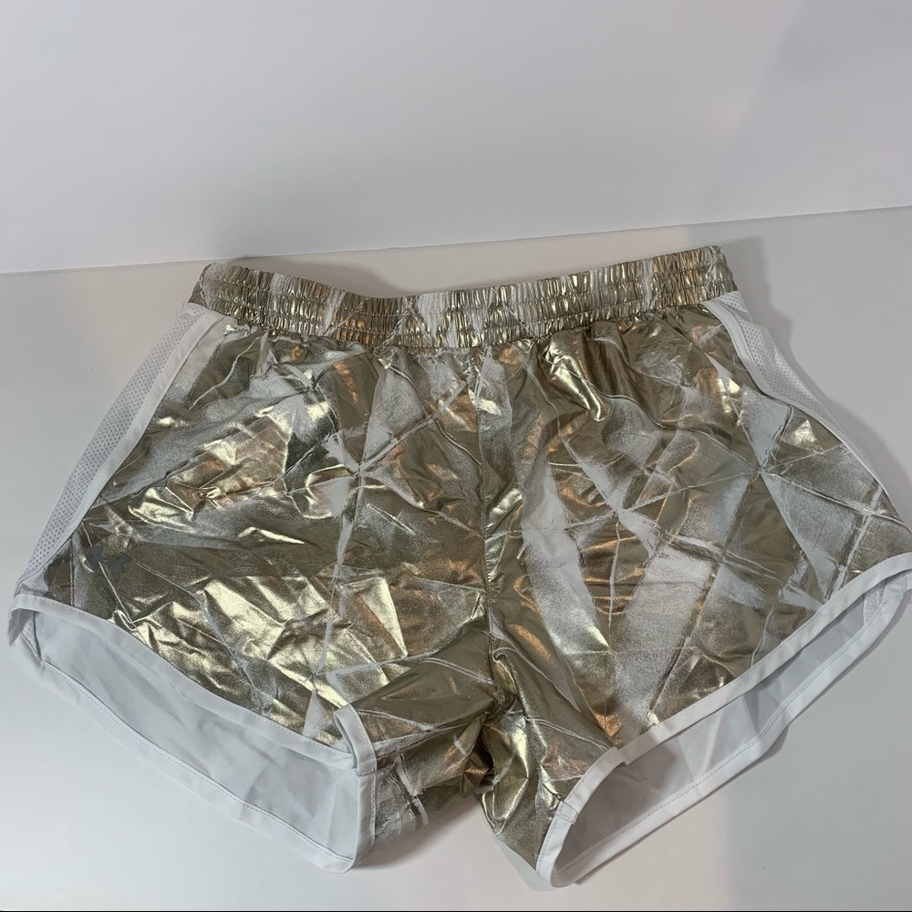 Under Armour Metallic Heat Gear Shorts - Picture 2 of 6